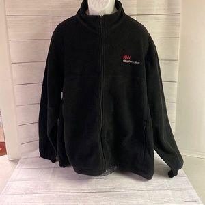 Keller Williams Black fleece Jacket Brand New with Tags Full zipper Size 3XL